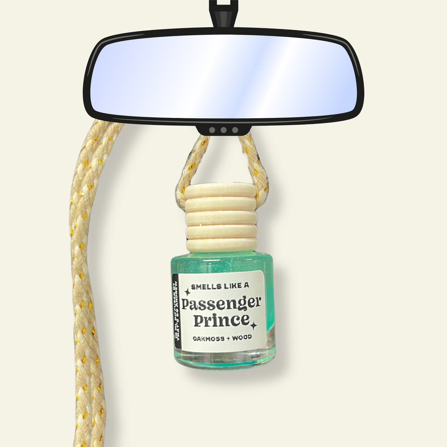Passenger Prince Car Diffuser | Long Lasting, Toxin Free, Air Freshener