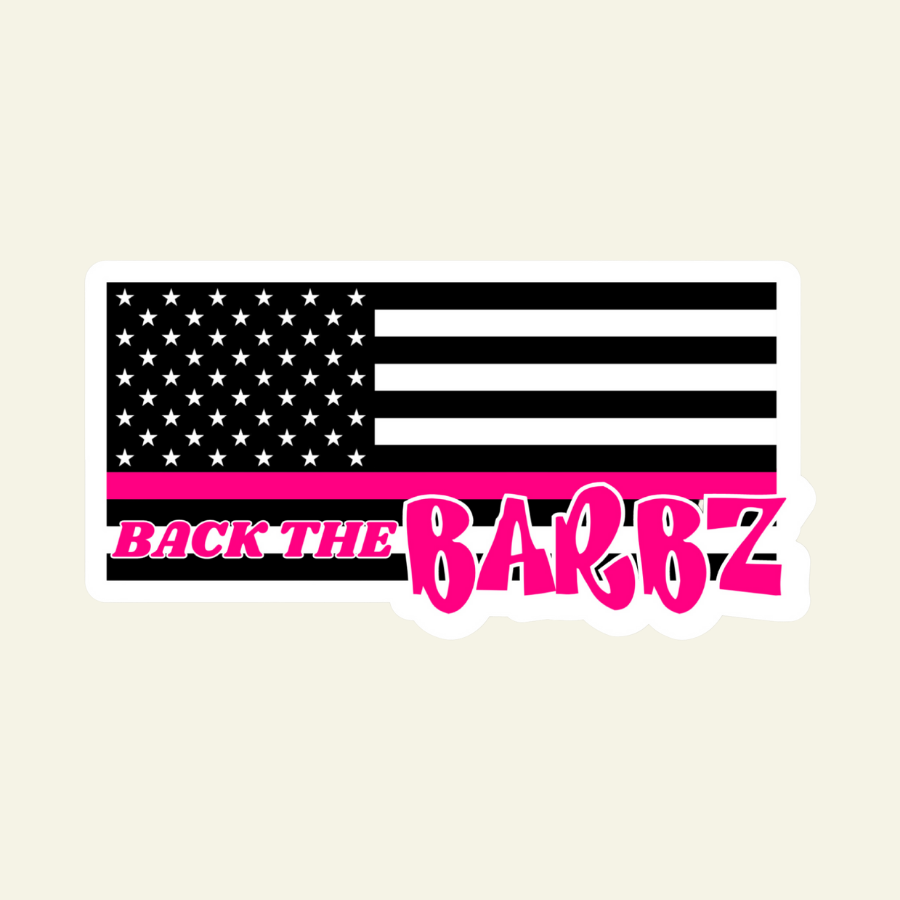 Back the Barbz Sticker