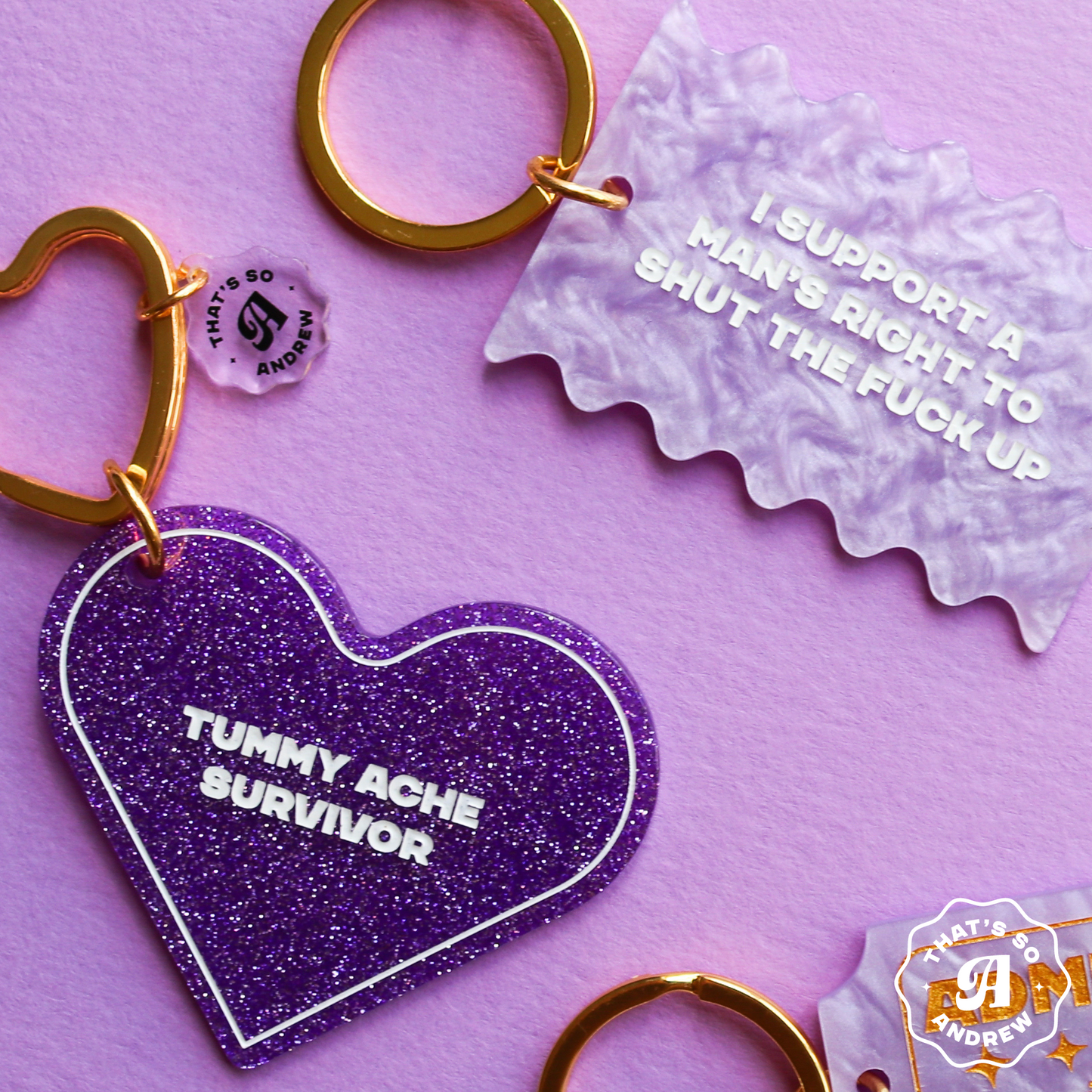 Sweet Treat O'Clock - Funny Motel Keychain