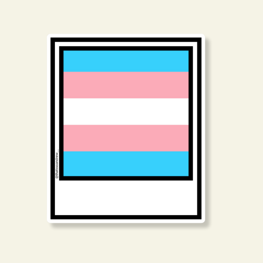 Transgender Flag Sticker