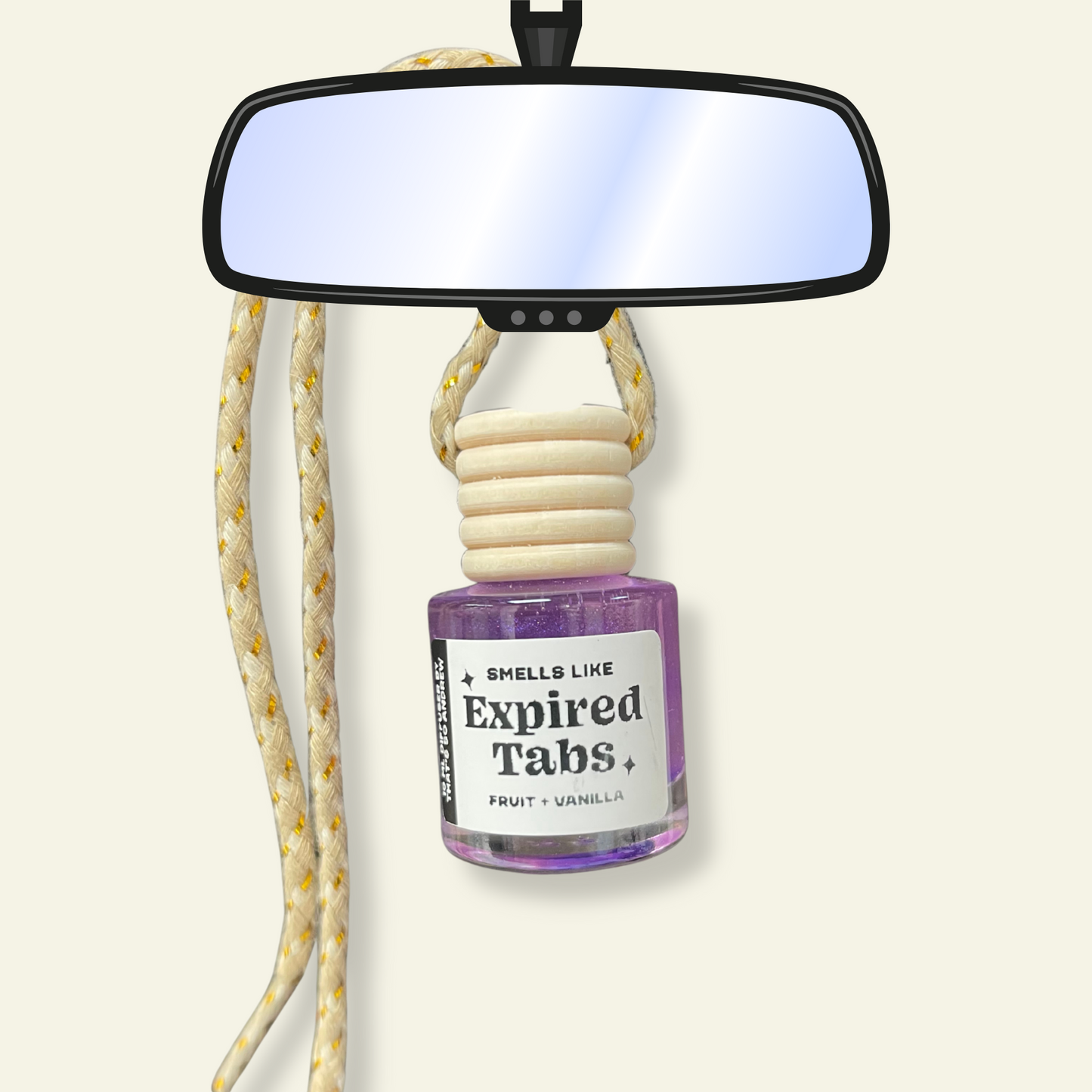 Expired Tabs Car Diffuser | Long Lasting, Toxin Free, Air Freshener
