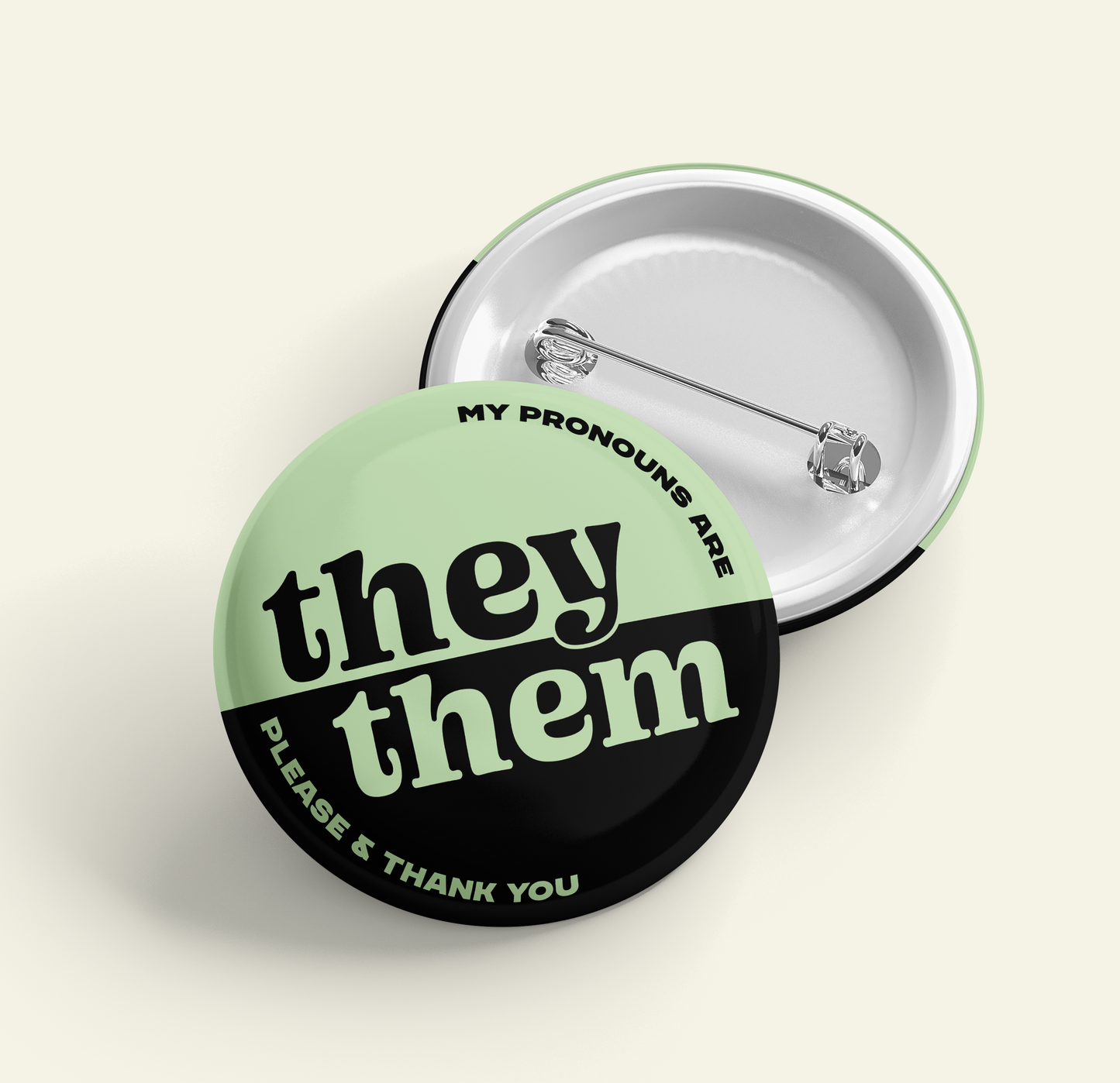 They Them Pronoun Pin