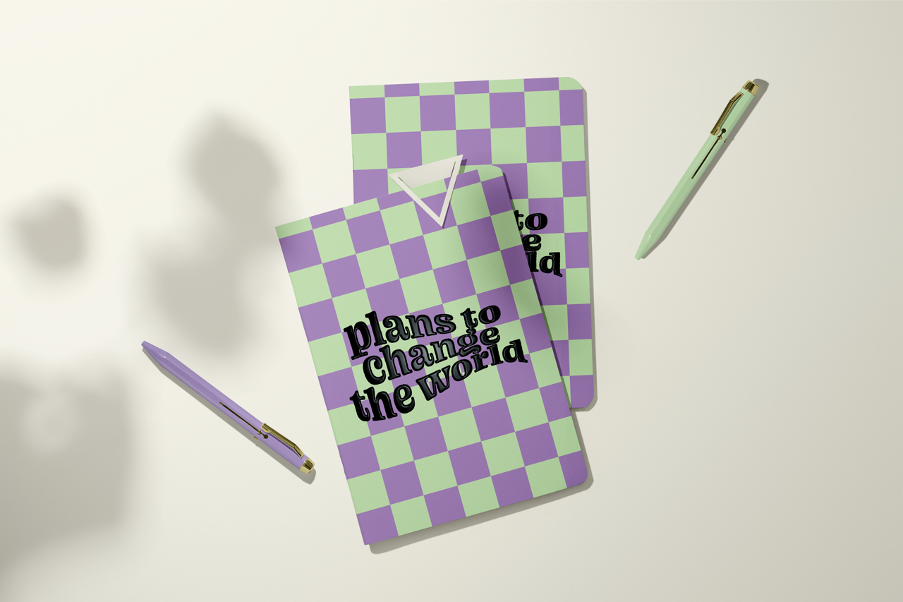 Change the World | Pocket Journal, Mini Notebook, Mini Journal