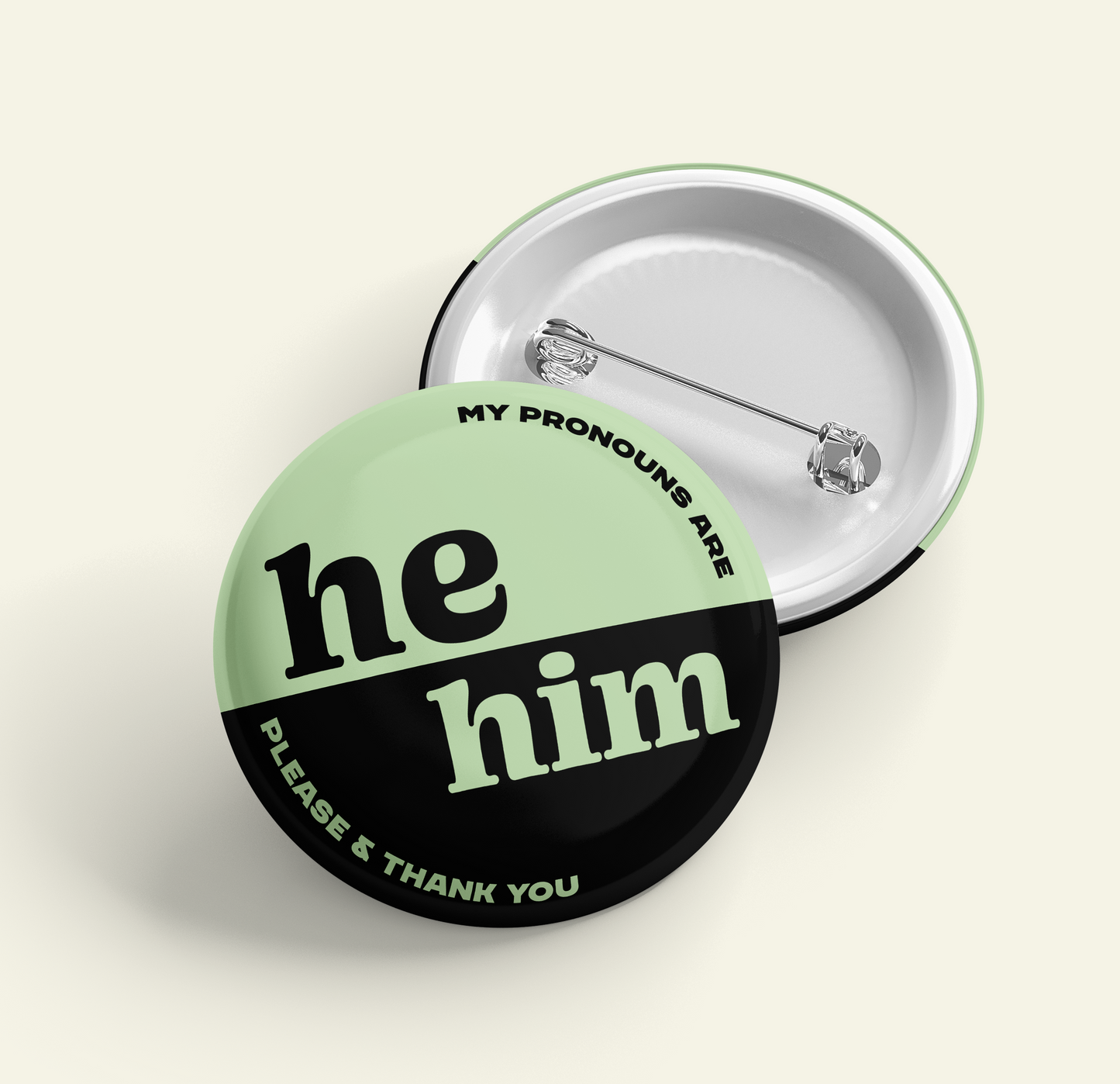 He Him Pronoun Pin