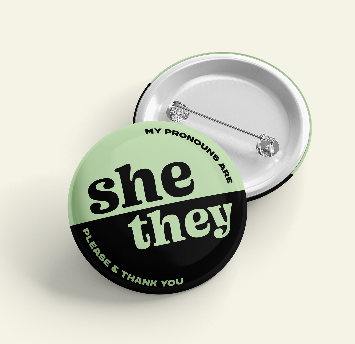 She They Pronoun Pin