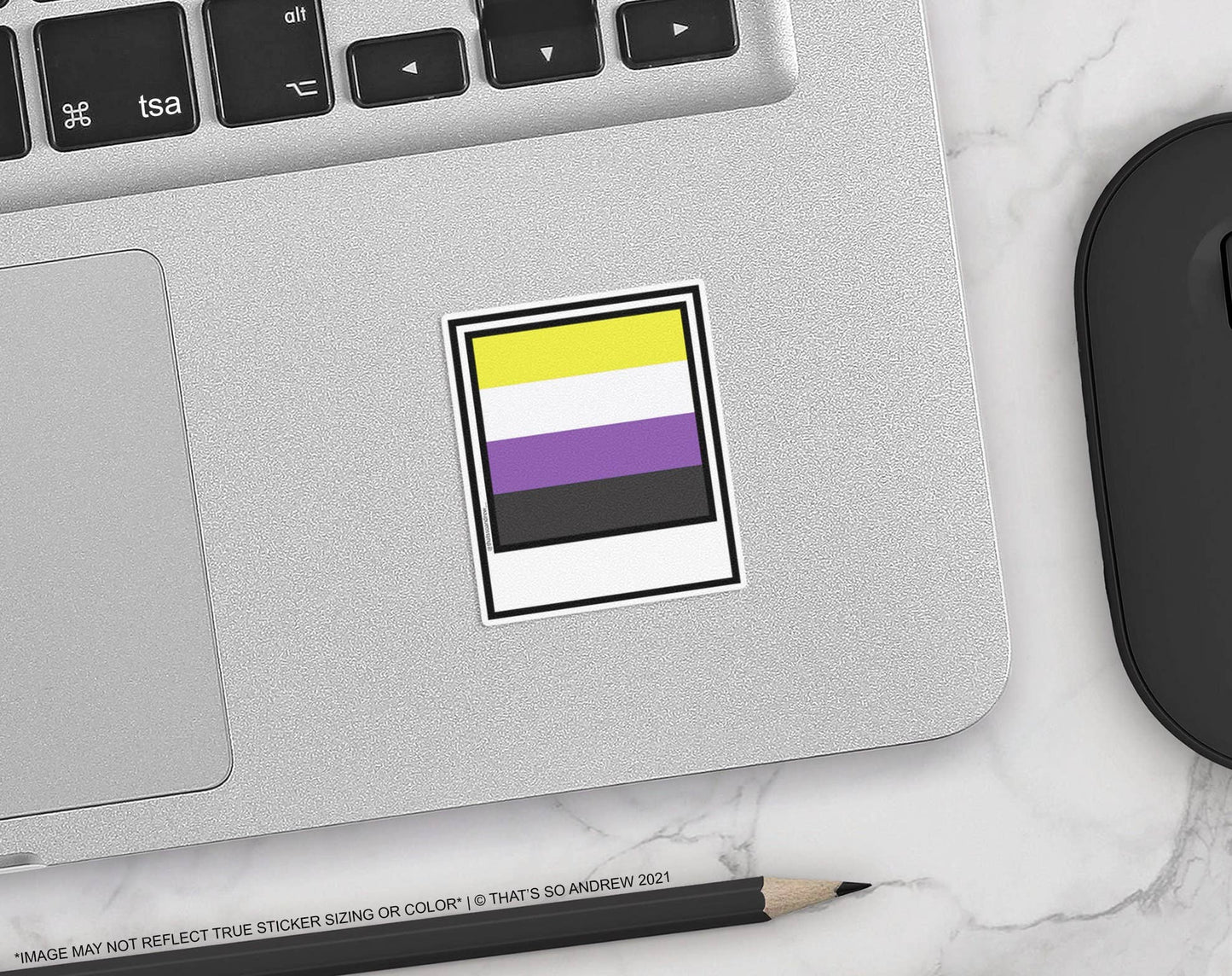 Nonbinary Pride Sticker