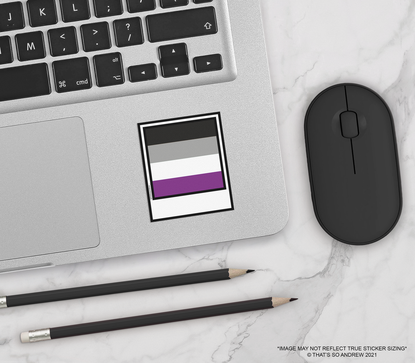 Asexual Pride Sticker