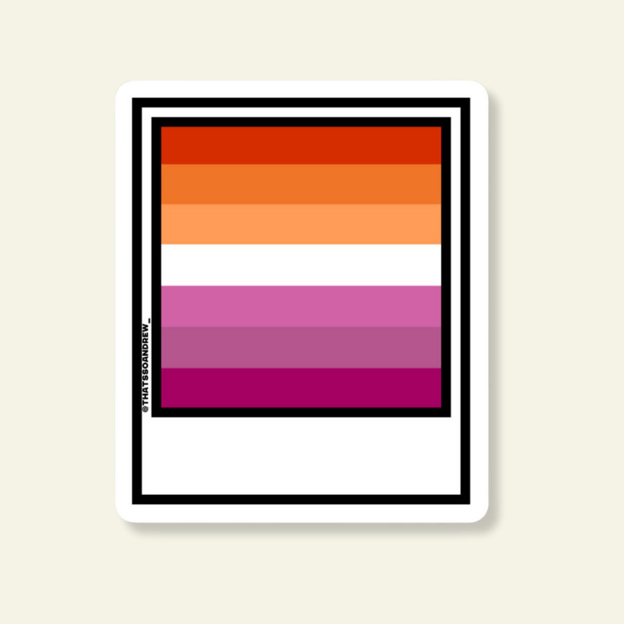 Lesbian Pride Sticker