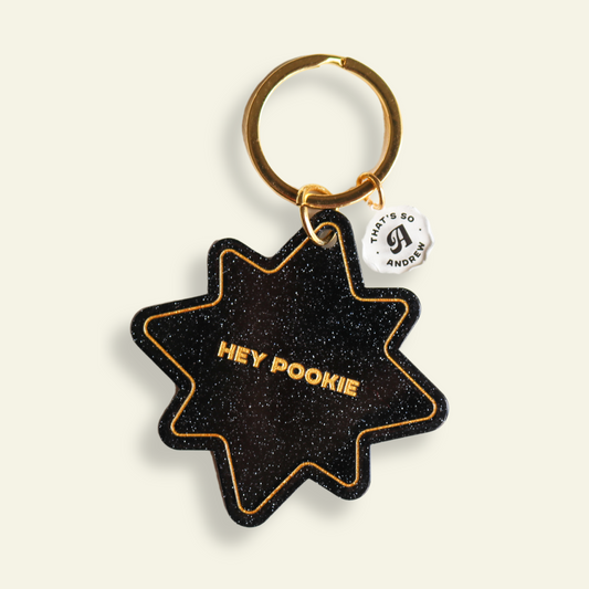 Hey Pookie - Funny Motel Keychain