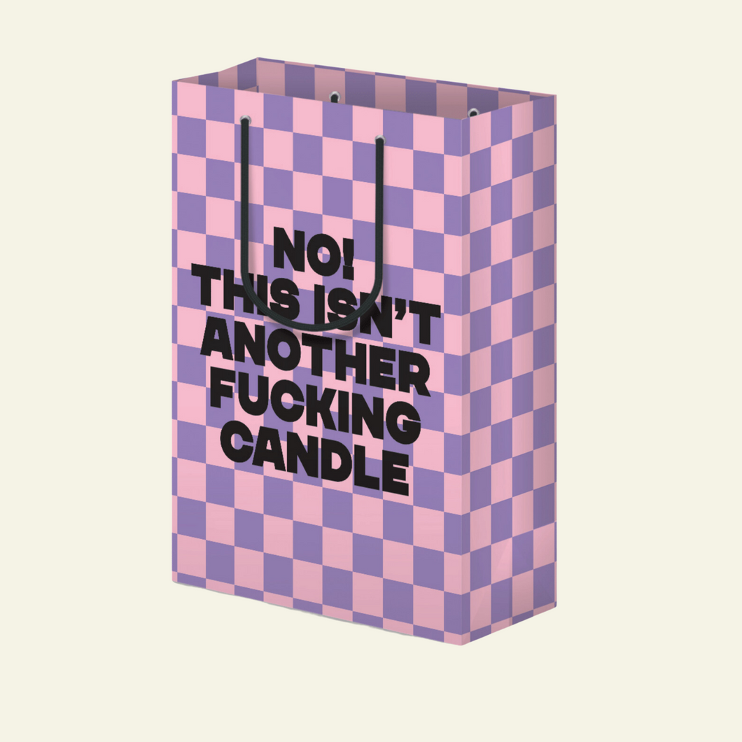 Not Another Candle - Gift Bag, Funny Gift Bag, Gift Wrap