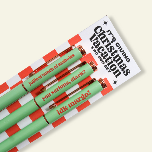 Christmas Vacation Pen Set