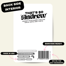 Load image into Gallery viewer, Anxious Gay Thoughts | Pocket Journal, Mini Notebook, Mini Journal
