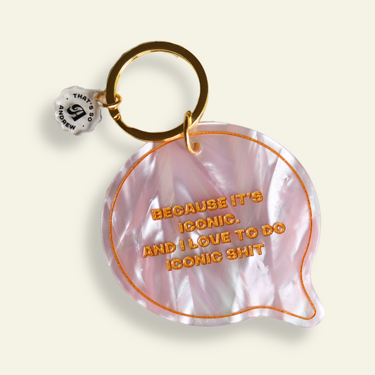 Because It's Iconic - Funny Motel Keychain