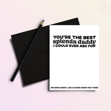 Load image into Gallery viewer, Sugar Daddy | Funny and Dirty Adult Birthday Greeting Card
