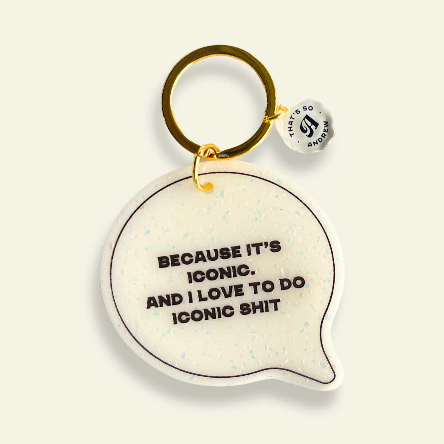 Because It's Iconic - Funny Motel Keychain