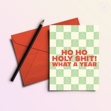 Load image into Gallery viewer, Holy Shit | Funny Holiday &amp; Christmas Greeting Card
