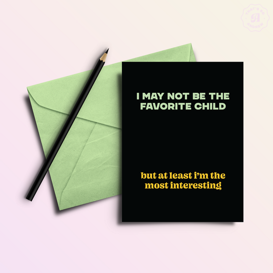 Most Interesting Child | Mothers' or Father's Day Card