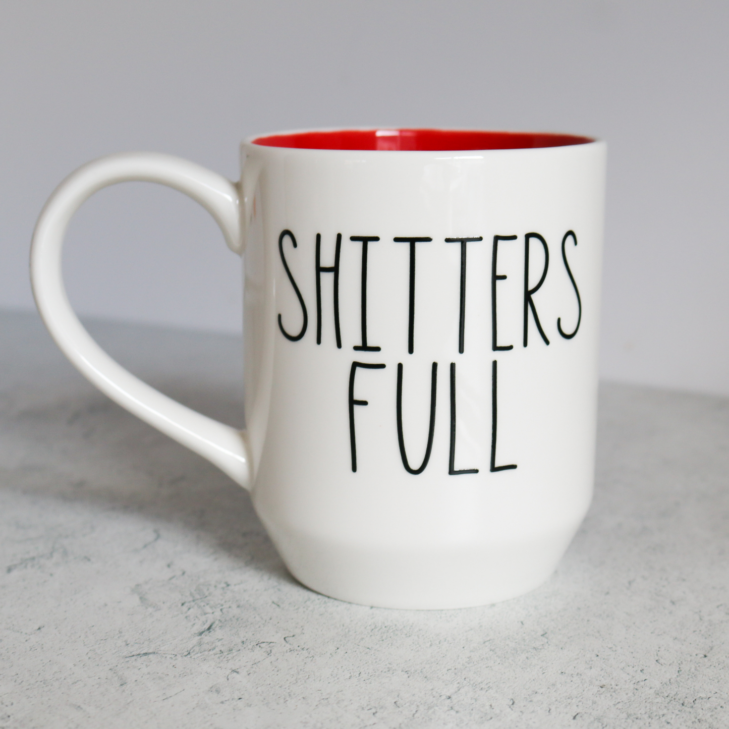 Shitters Full Christmas Mug