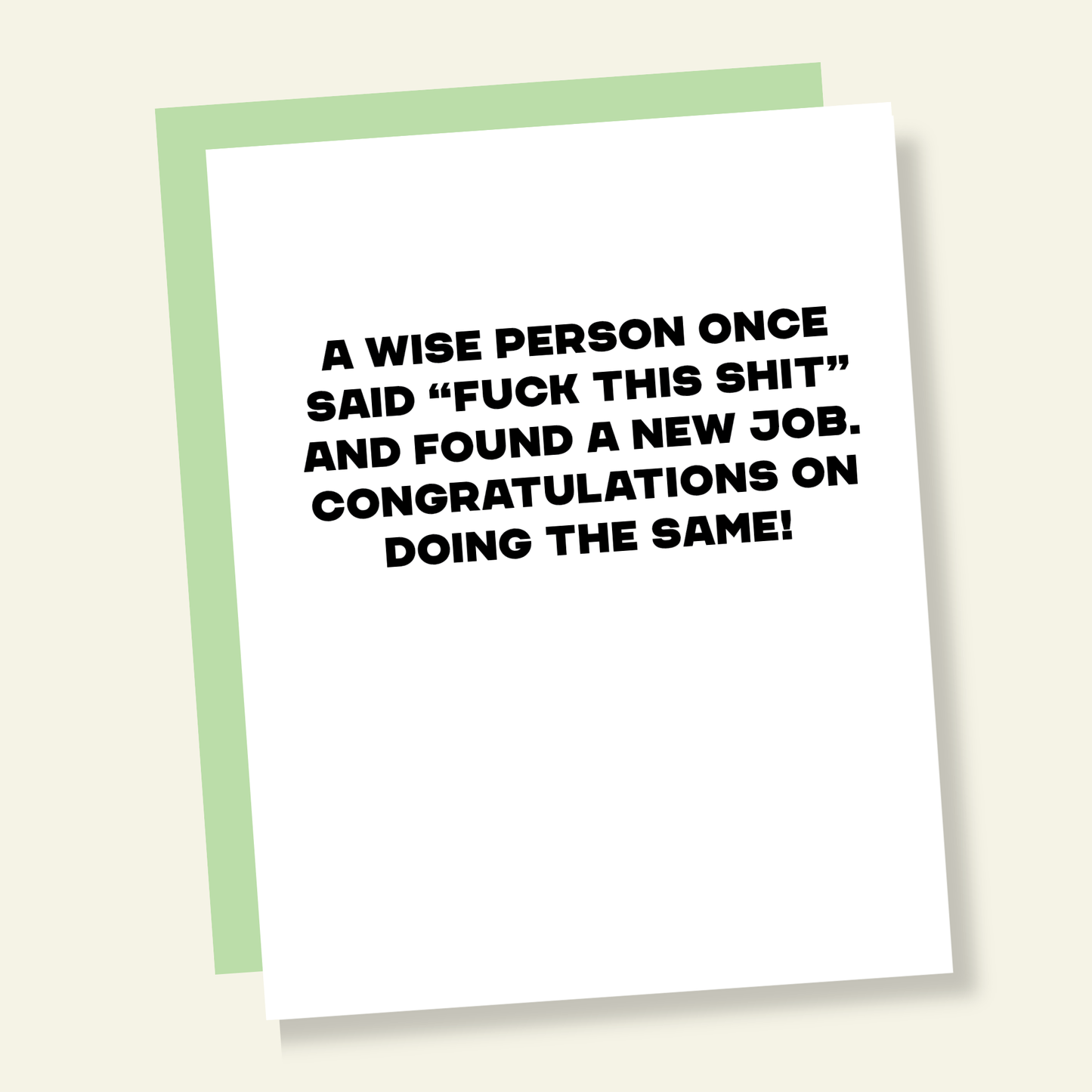 Work Your Ass Off HOW? | Funny Congratulations Greeting Card