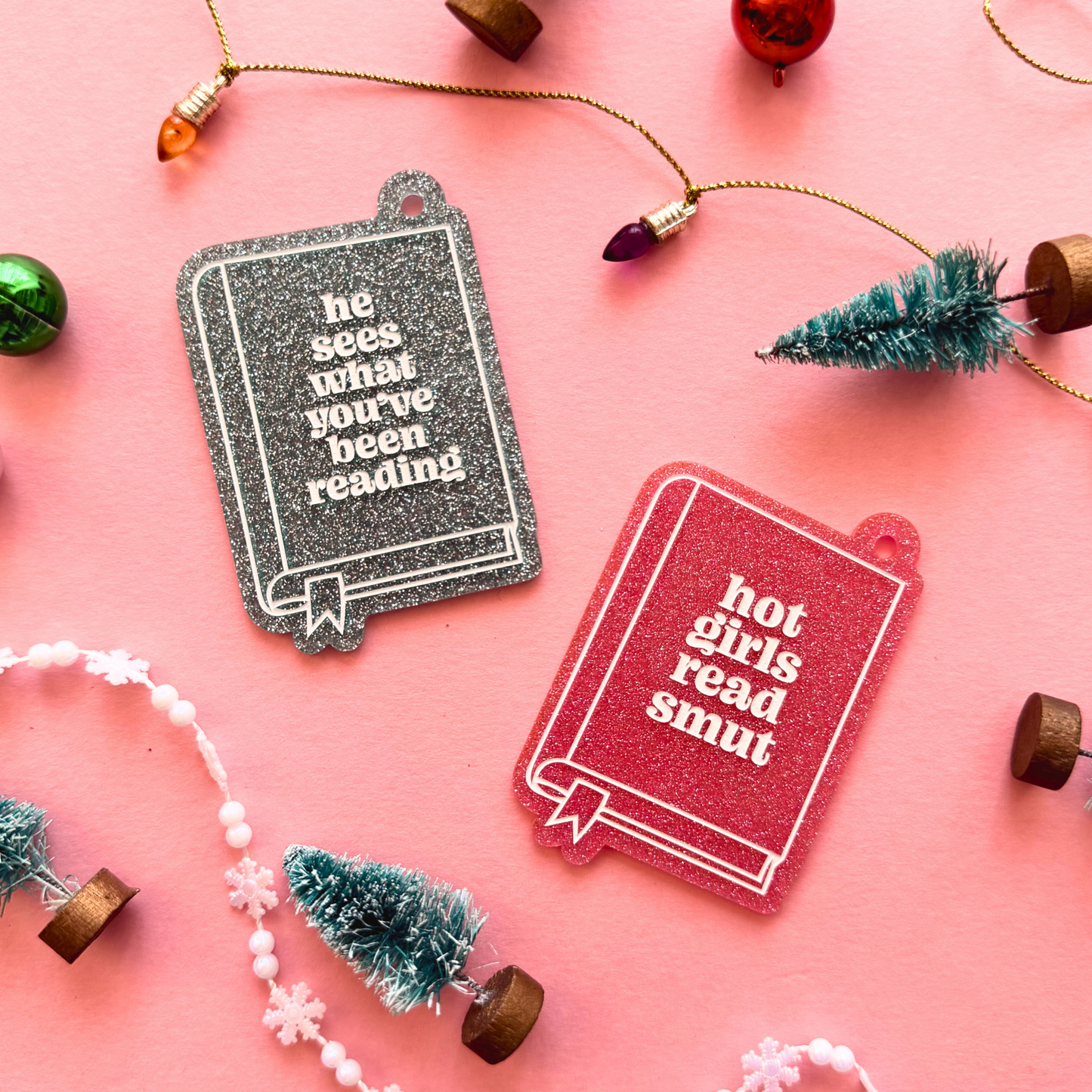 Still at the Cottage Trendy Heated Christmas Ornament