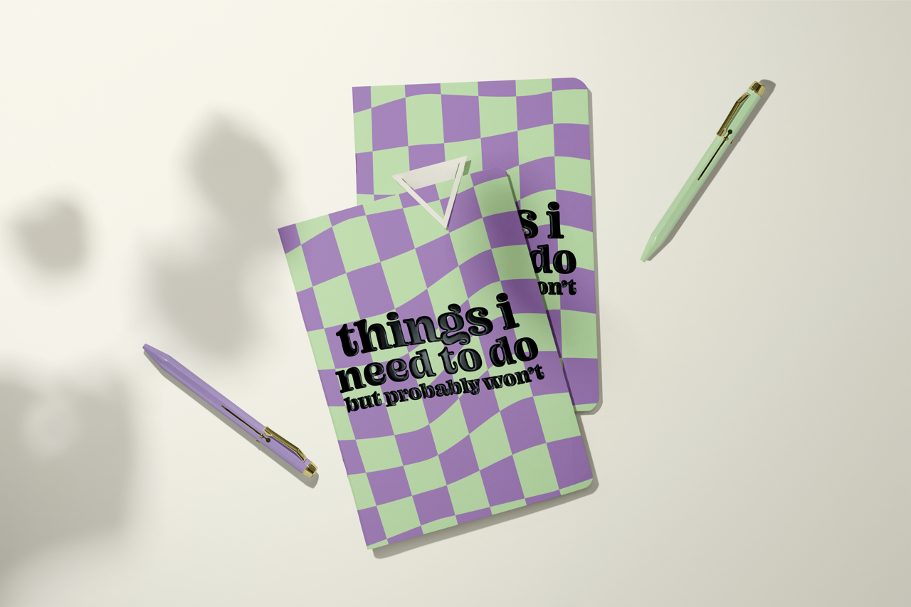 Need to But Wont | Pocket Journal, Mini Notebook, Mini Journal