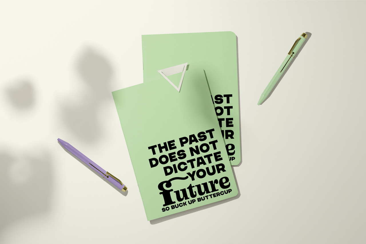 Dictate Future | Pocket Journal, Mini Notebook, Mini Journal