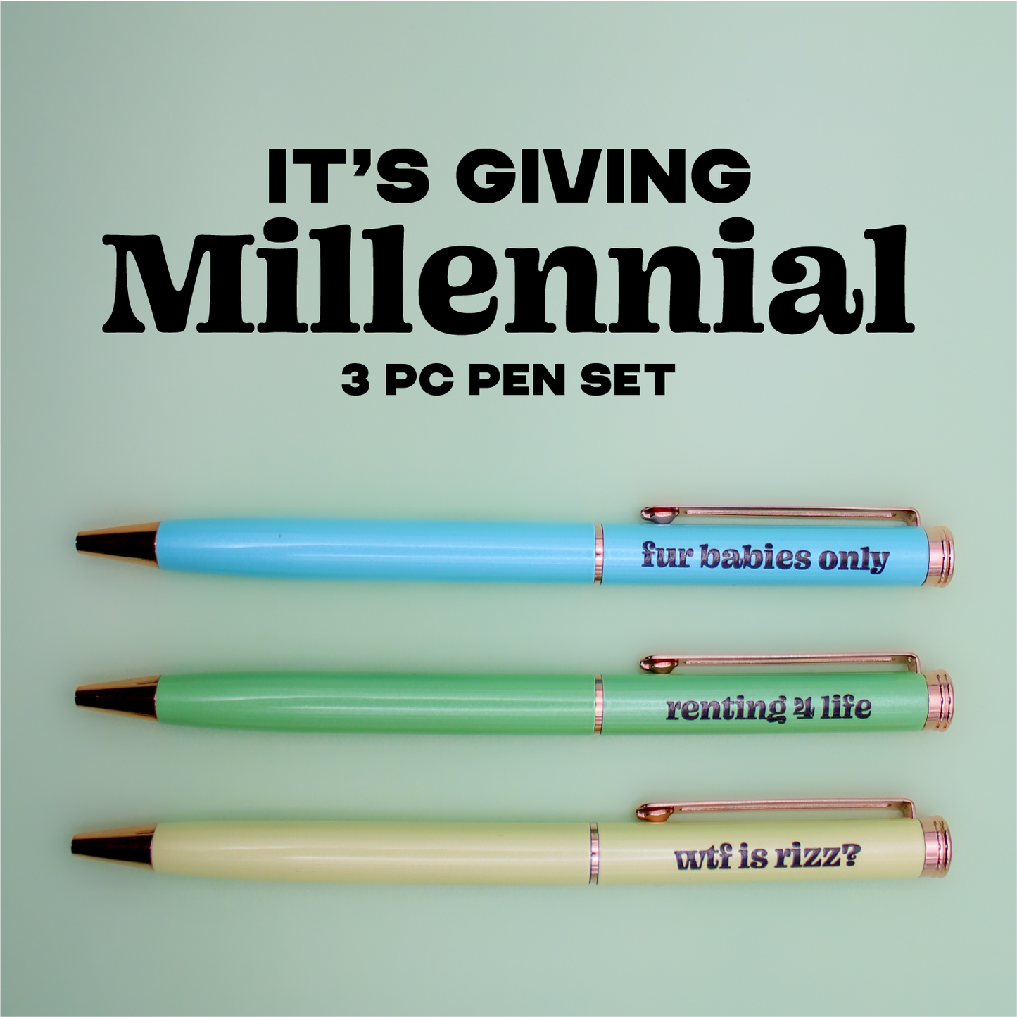 Millennial Pen Set