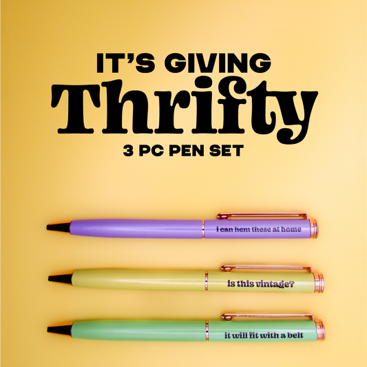 Thrifty Pen Set