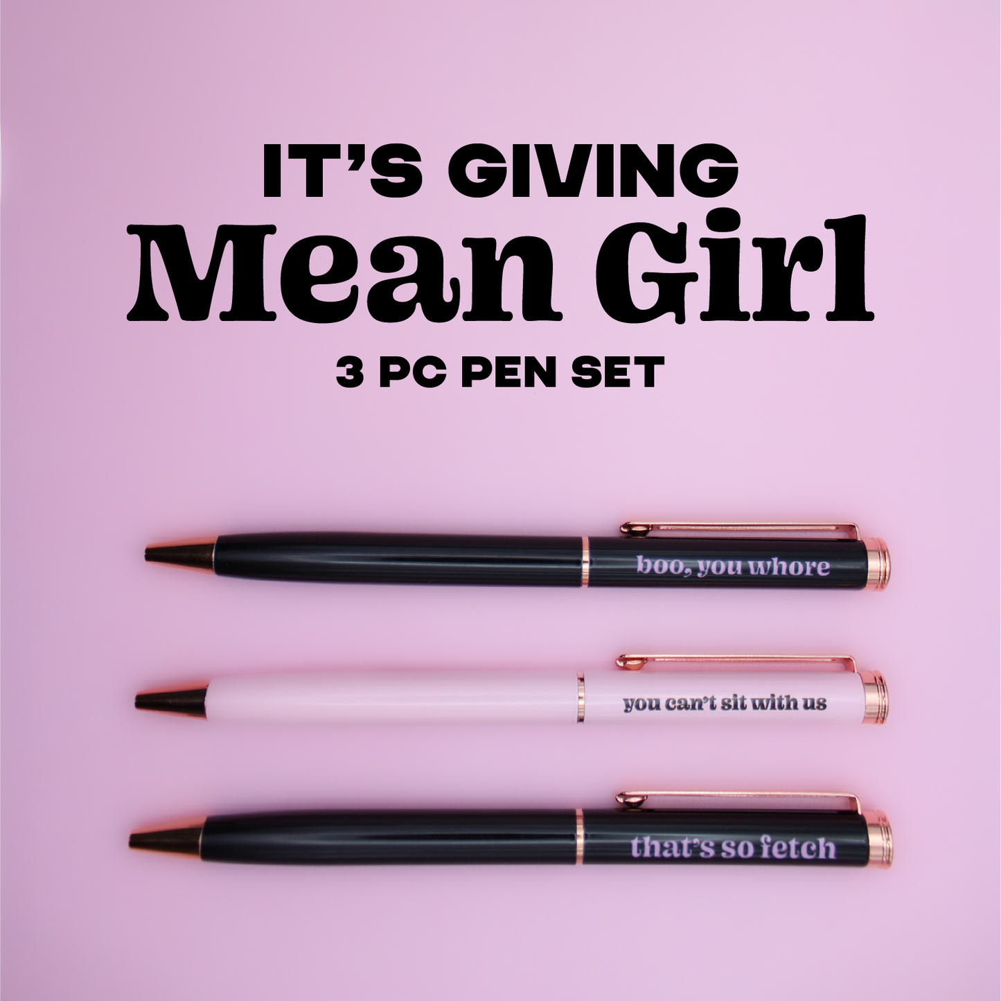 Mean Girls Pen Set