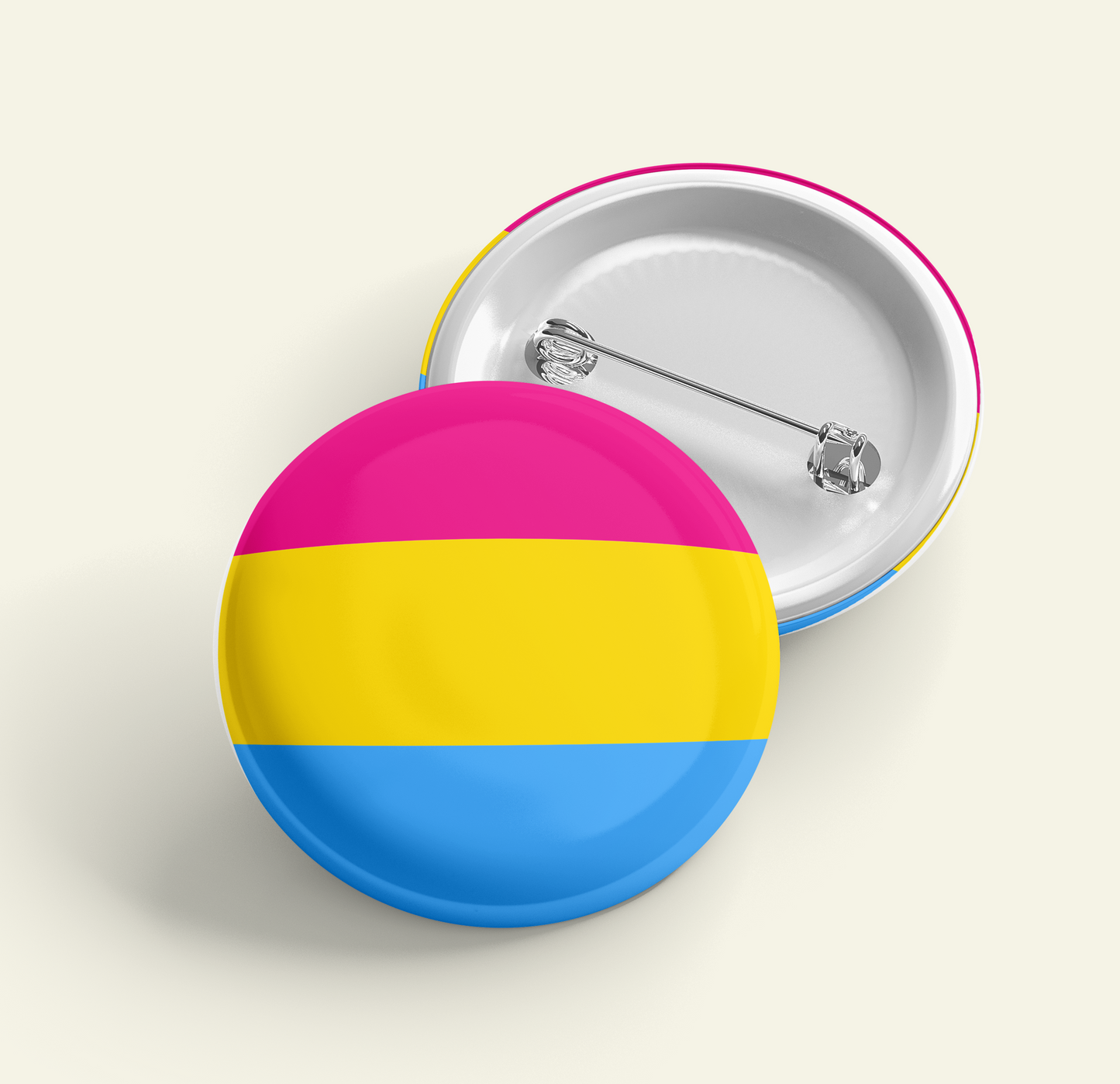 Pansexual Flag | Pride Pin Back Button
