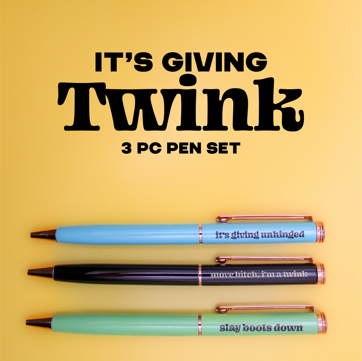 Twink Pen Set