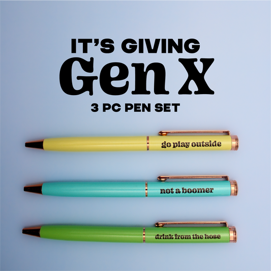 Gen X Pen Set