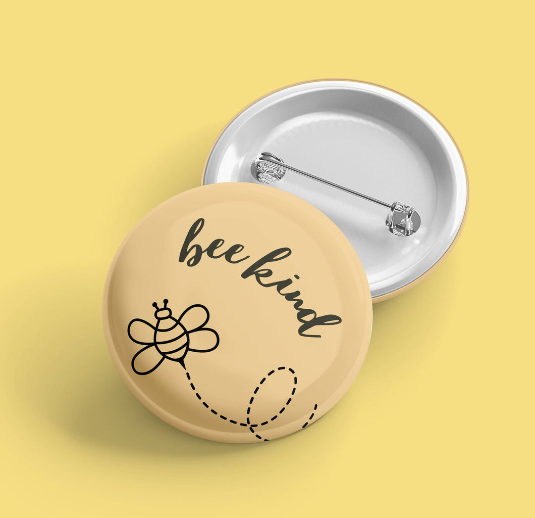 Bee Kind | Pin Back Button