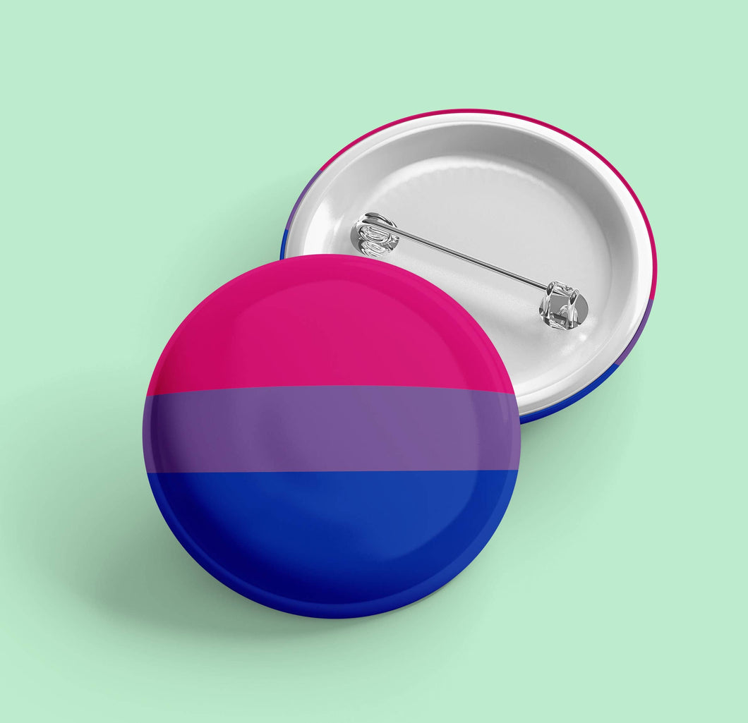 Bisexual Flag Pin | Pride Pin Back Button